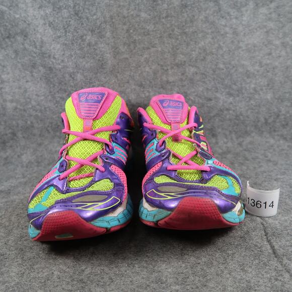 Asics Shoes Womens 11 Athletic Trainers Gel Nimbus 15 Running Sneakers Pink - Picture 3 of 16